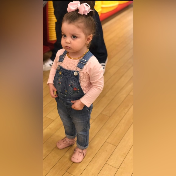 Sz 2 Freshly Picked Soft Soles, Blush Pink Mary Janes with Dustcover - Picture 3 of 7